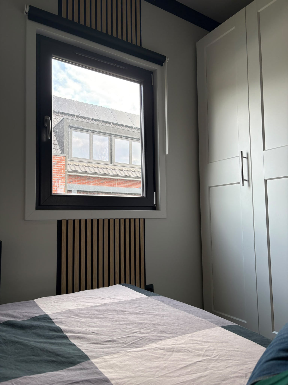 Tweedehands woonunit 26m² (8x3,2m) - 1 slaapkamer (rechts) - RO