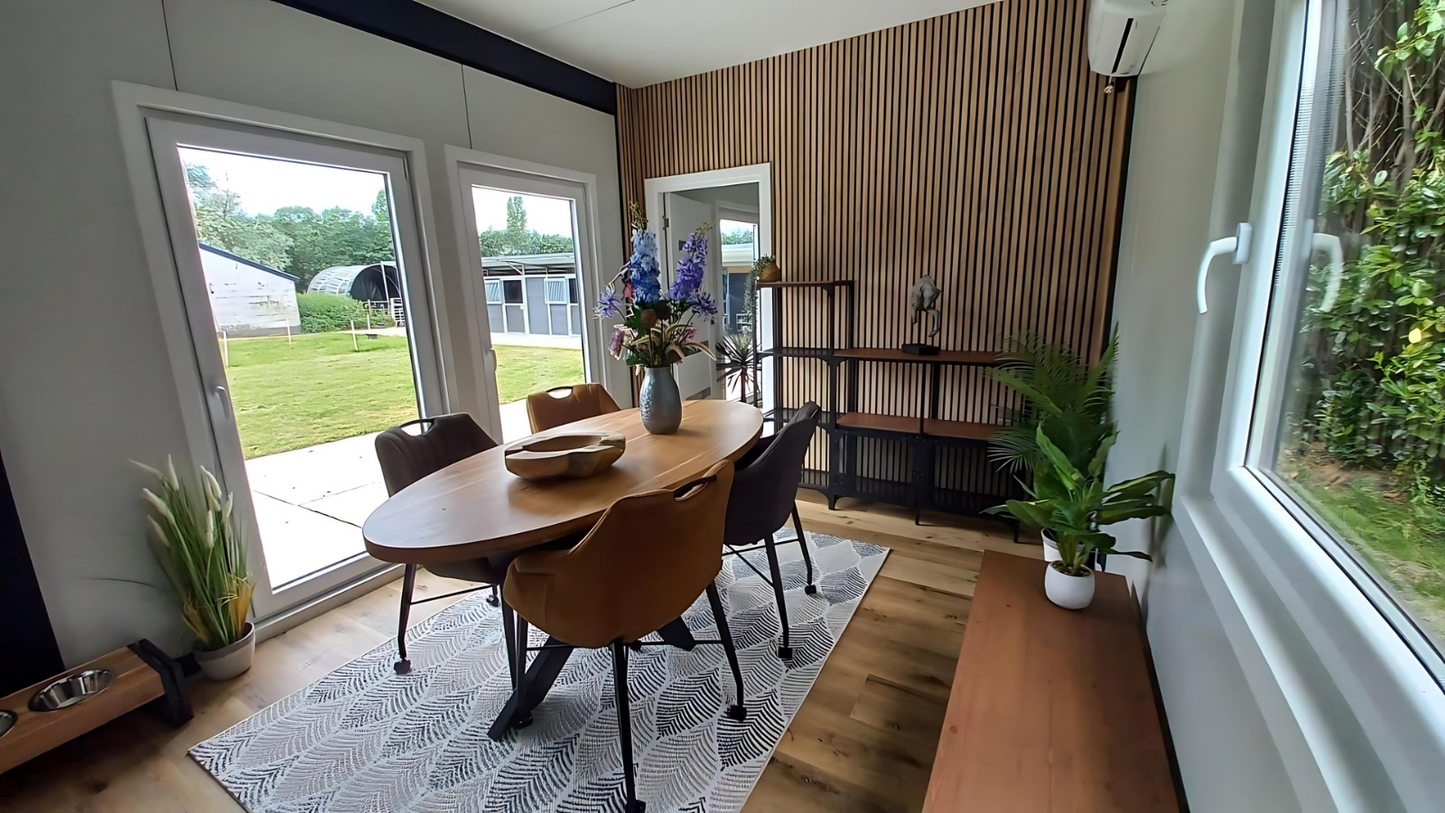 Mantelzorgwoning 13x3,2m 42m2 RO - 2 Slaapkamers