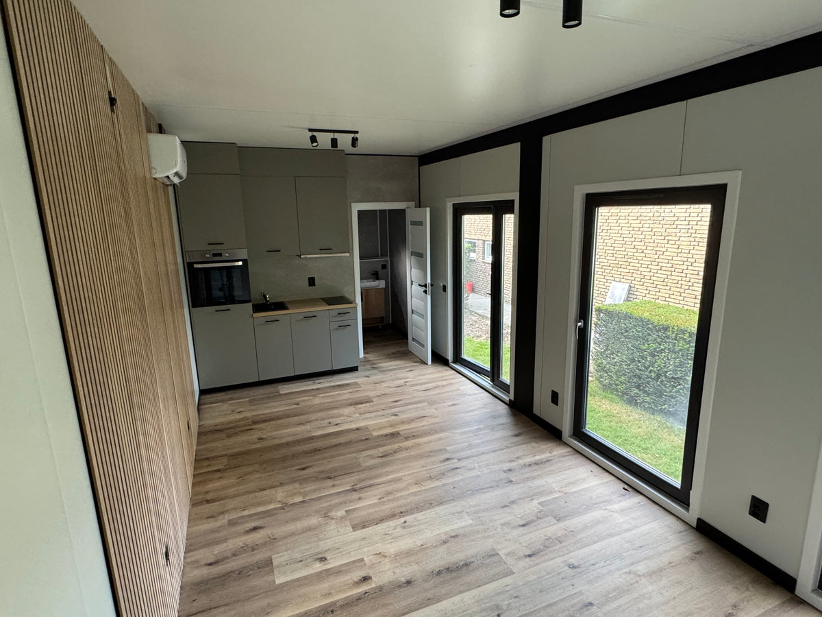 Woonunit van 8 × 3,2 meter gerealiseerd in 's-Hertogenbosch