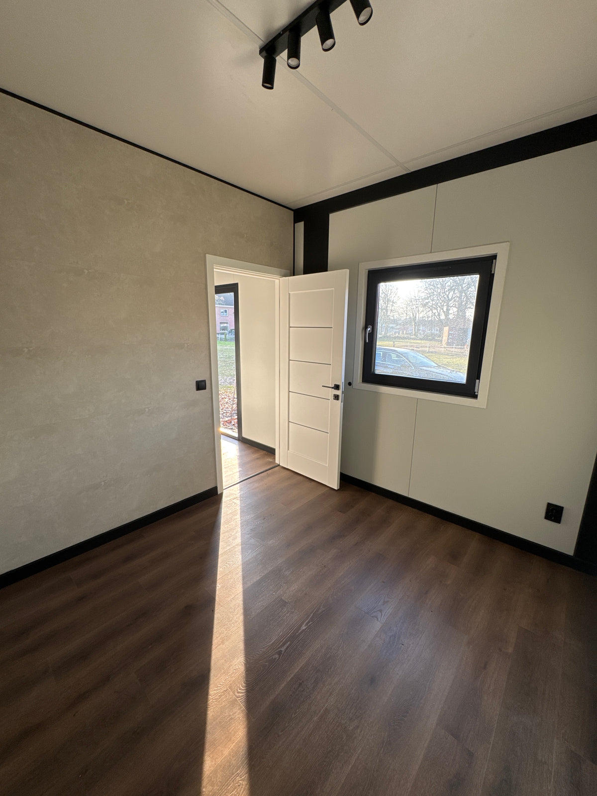 Mantelzorgwoning van 10 × 3,2 meter in Oosterwolde