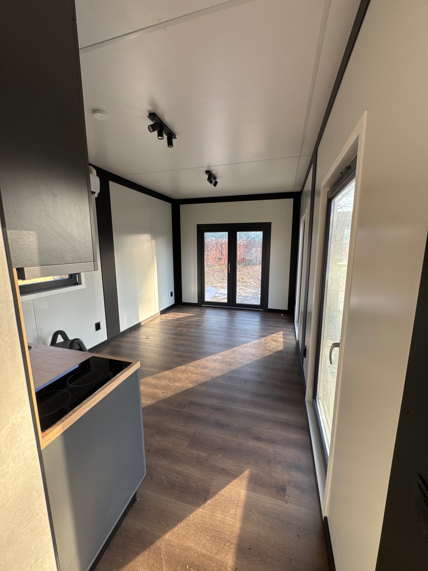 Mantelzorgwoning van 10 × 3,2 meter in Oosterwolde