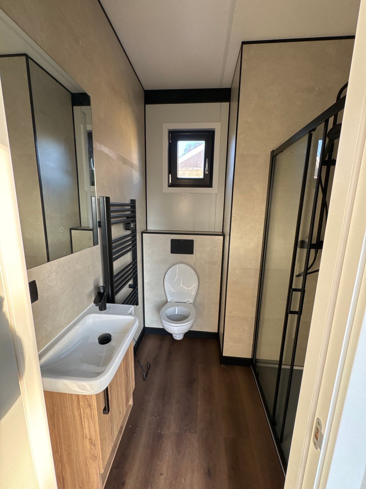 Mantelzorgwoning van 10 × 3,2 meter in Oosterwolde