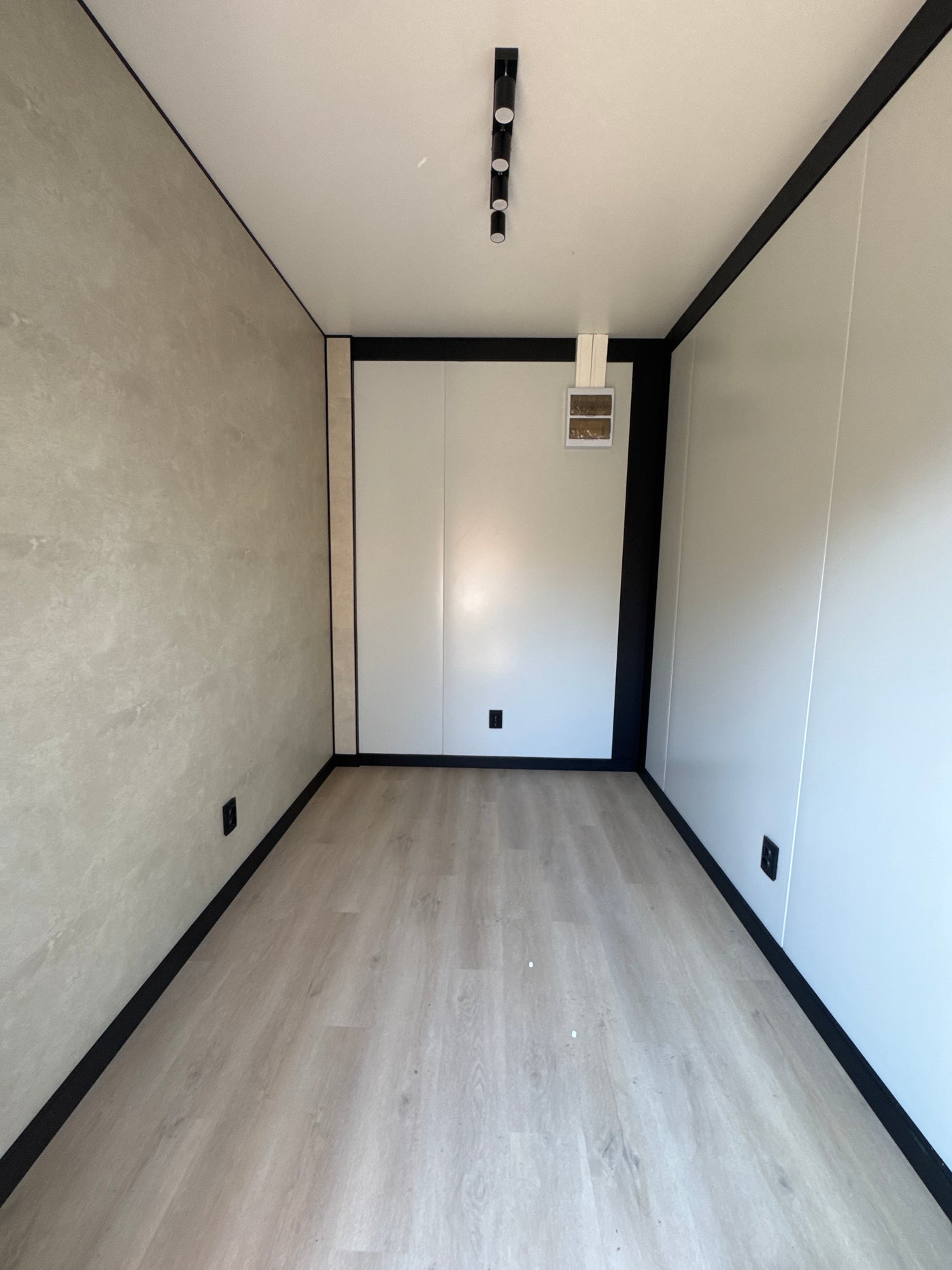 Woonunit van 9 × 3,2 meter als extra slaapruimte in Enschede