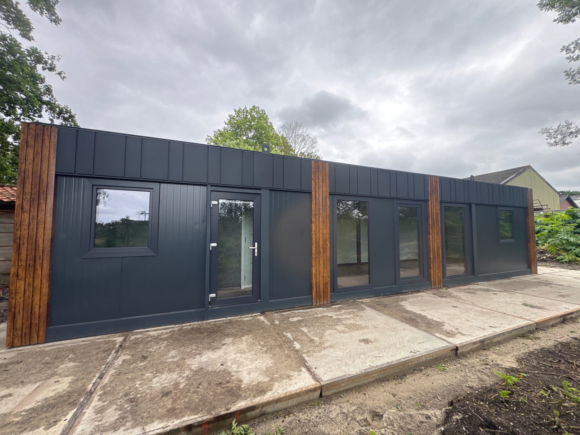 Woonunit 13 x 3,2 meter in Wageningen