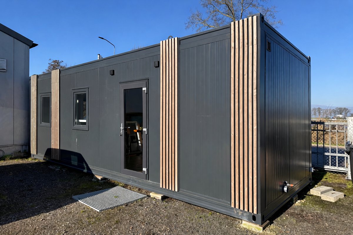 Tweedehands Woonunit 26m2 8x3,2m RO - Direct leverbaar