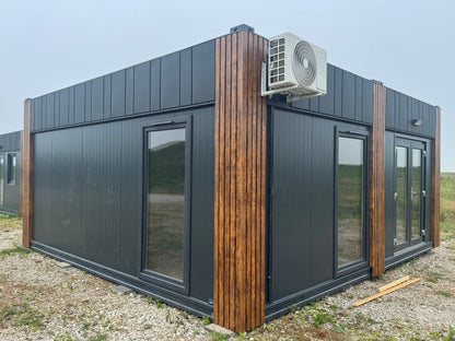 Woonunit 6x6,4m RO (geschakeld) - 1 slaapkamer - Direct leverbaar