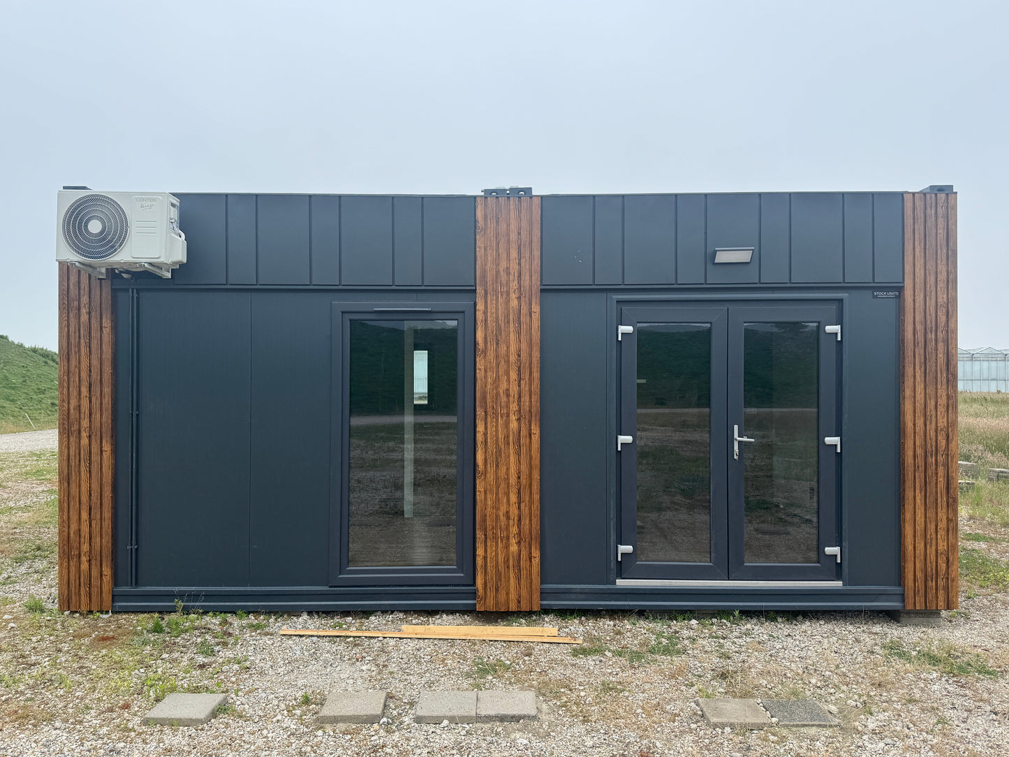 Woonunit 6x6,4m RO (geschakeld) - 1 slaapkamer - Direct leverbaar