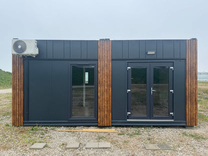 Woonunit 6x6,4m RO (geschakeld) - 1 slaapkamer - Direct leverbaar
