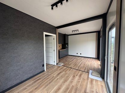 Woonunit 38m² – 6x6,4m geschakeld – 1 slaapkamer - RO