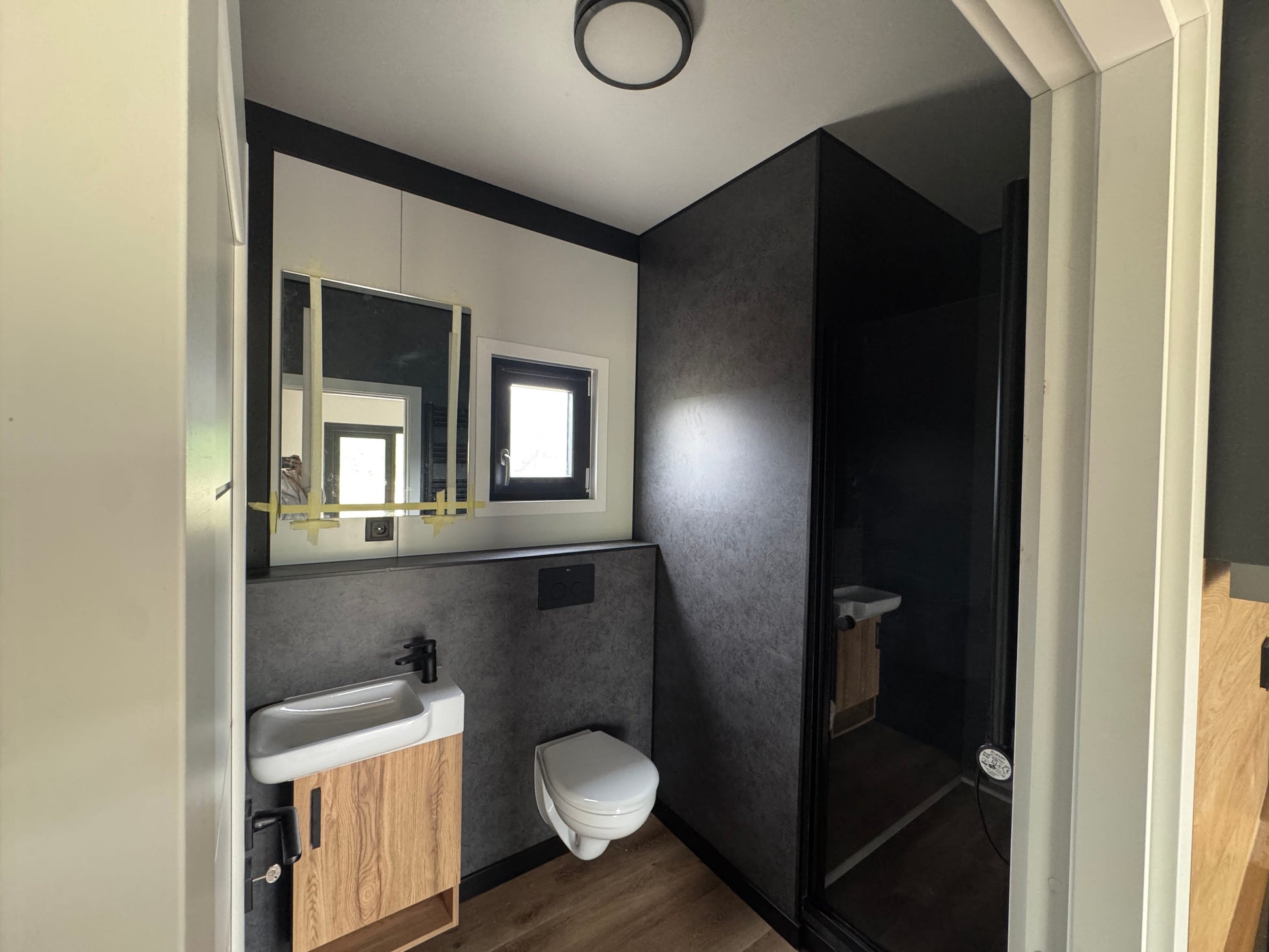 Woonunit 38m² – 6x6,4m geschakeld – 1 slaapkamer - RO