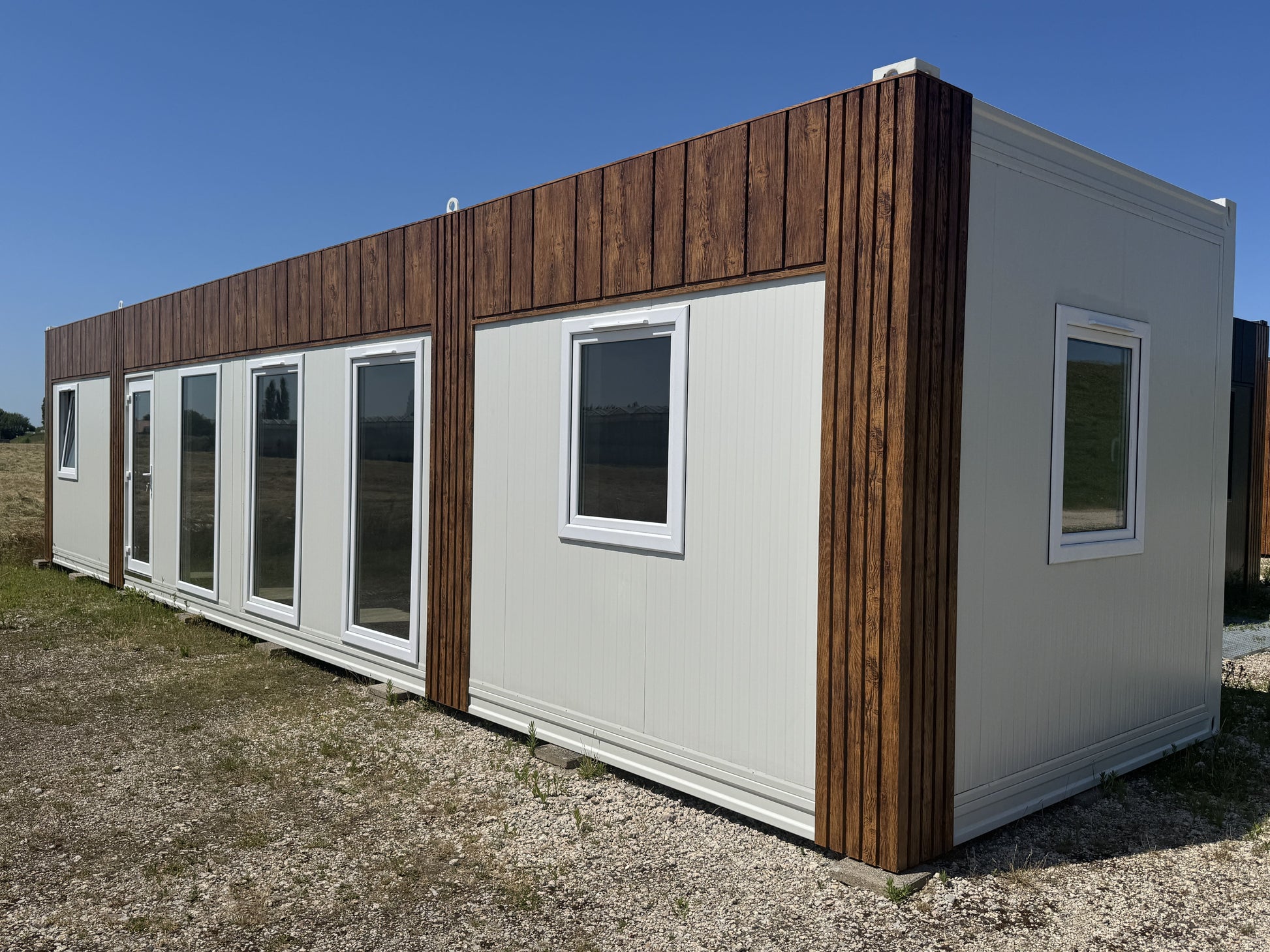 Mantelzorgwoning (wit) 13x3,2m RO - 2 slaapkamers - Direct leverbaar