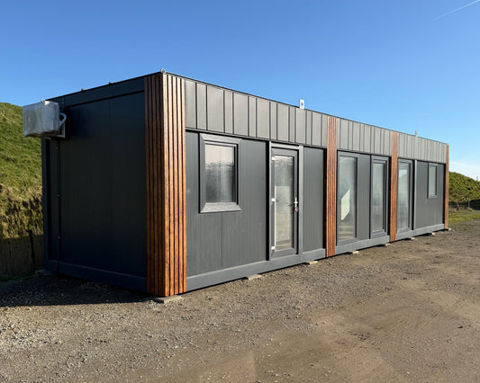 Woonunit 13x3,2m RO 42m2 - 1 slaapkamer - Direct leverbaar