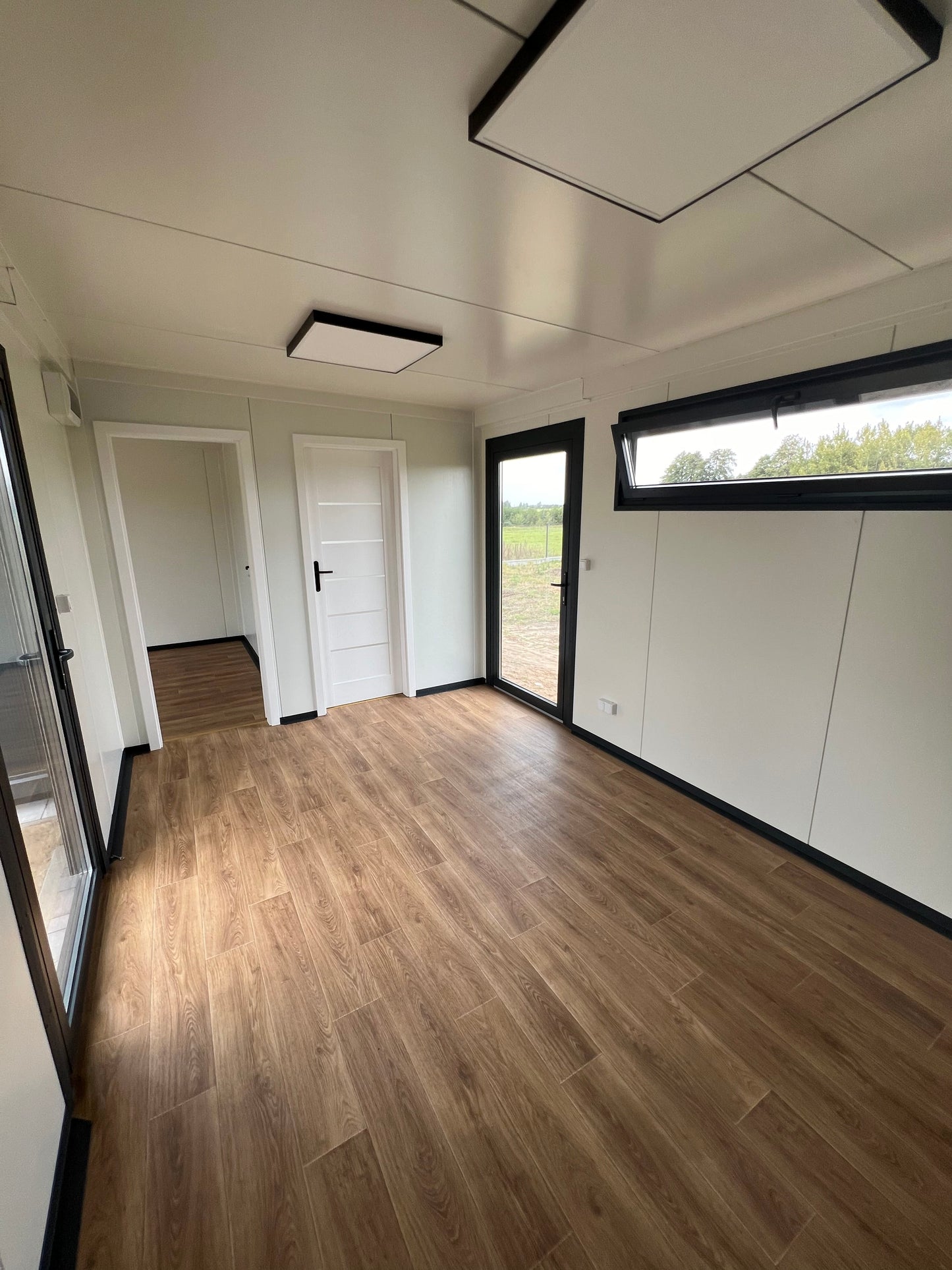 Woonunit L-vorm 33m² (6x3,2 + 5x3,2m) - 1 slaapkamer - PL