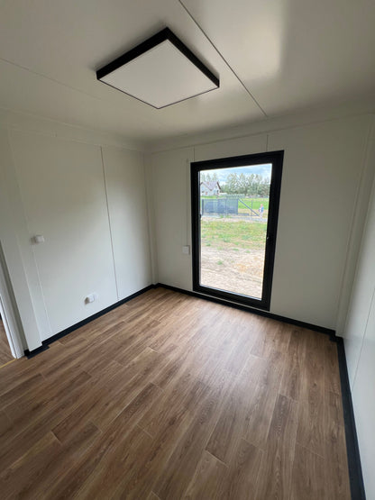 Woonunit L-vorm 33m² (6x3,2 + 5x3,2m) - 1 slaapkamer - PL