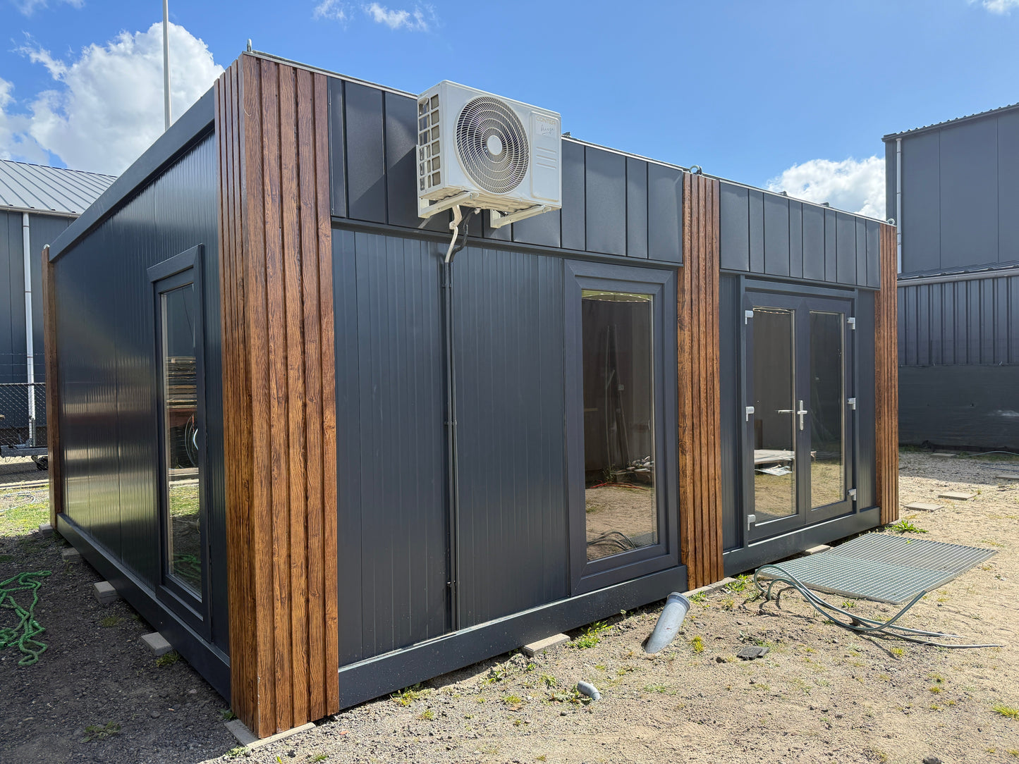 Woonunit RO 6x6,4m (geschakeld)