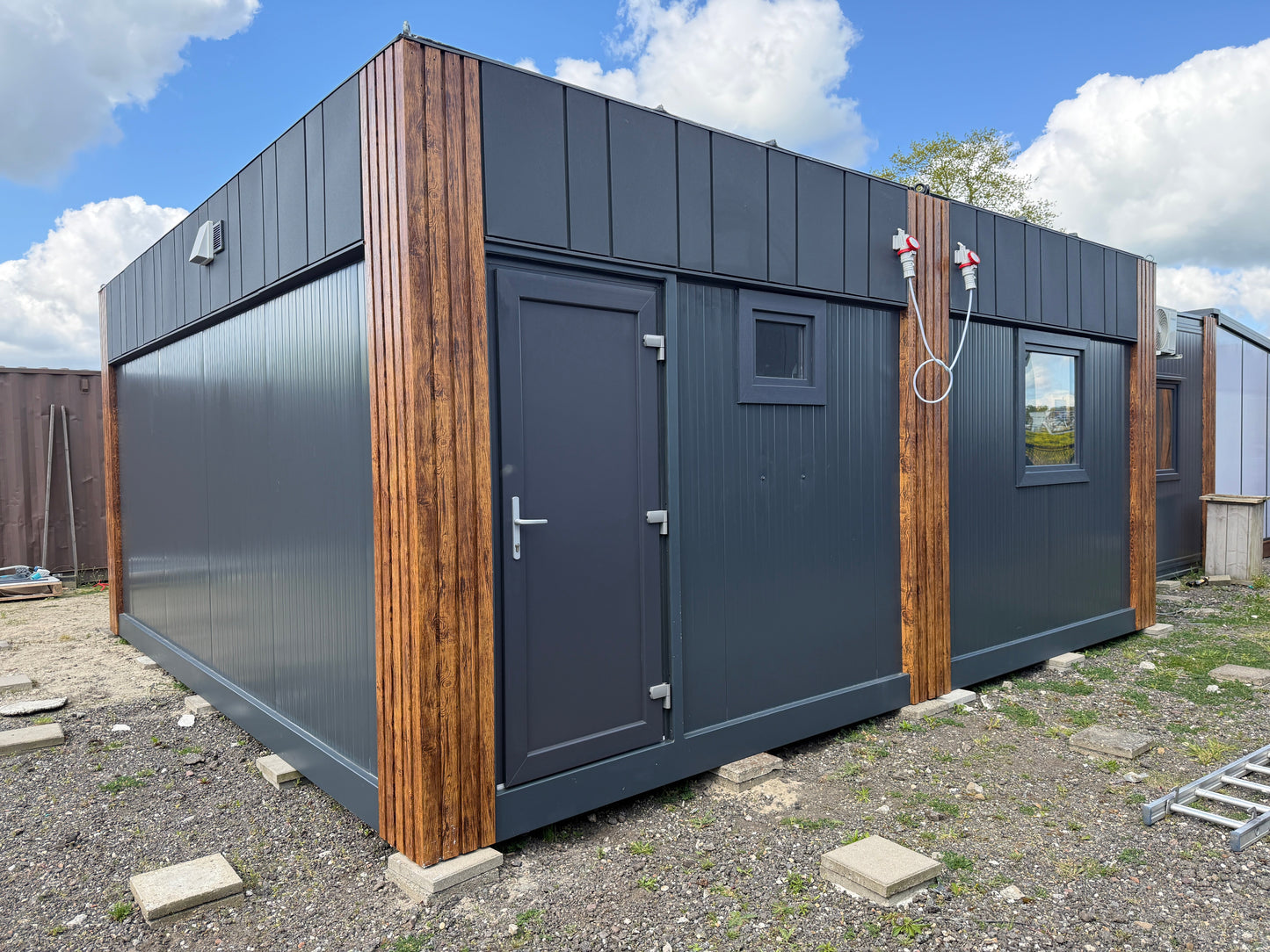 Woonunit RO 6x6,4m (geschakeld)