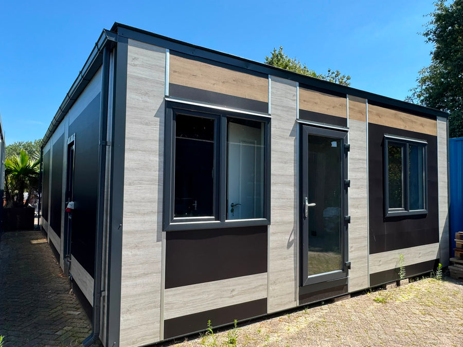 Geschakelde woonunit - 6,7x10,5m (70m²) - 3 slaapkamers