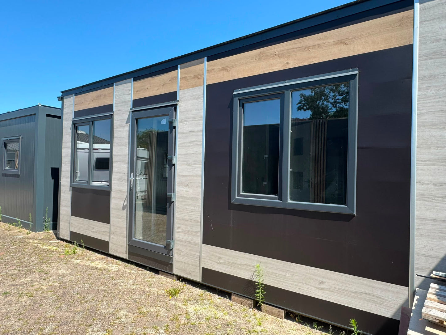 Geschakelde woonunit - 6,7x11,5m (74m²) - 3 slaapkamers