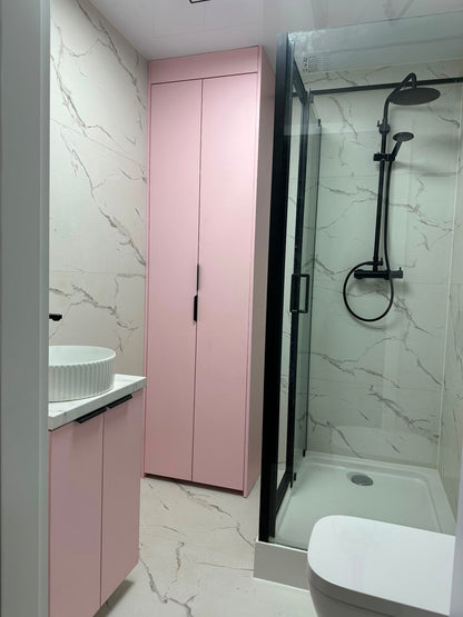 Woonunit L-vorm 33m² (6x3,5 + 3x3,2m) - 1 slaapkamer - PL