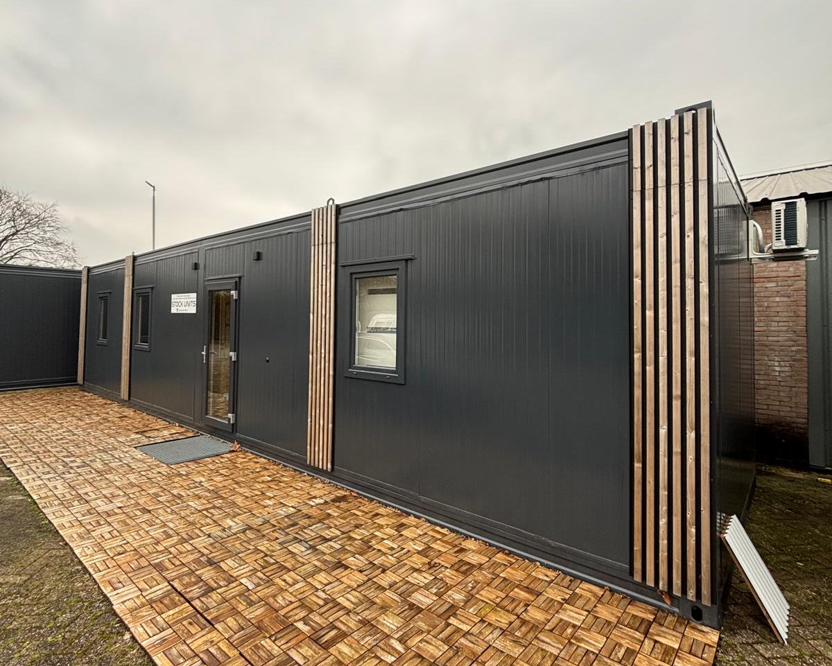 Woonunit 42m2 13x3,2m RO - 2 Slaapkamers