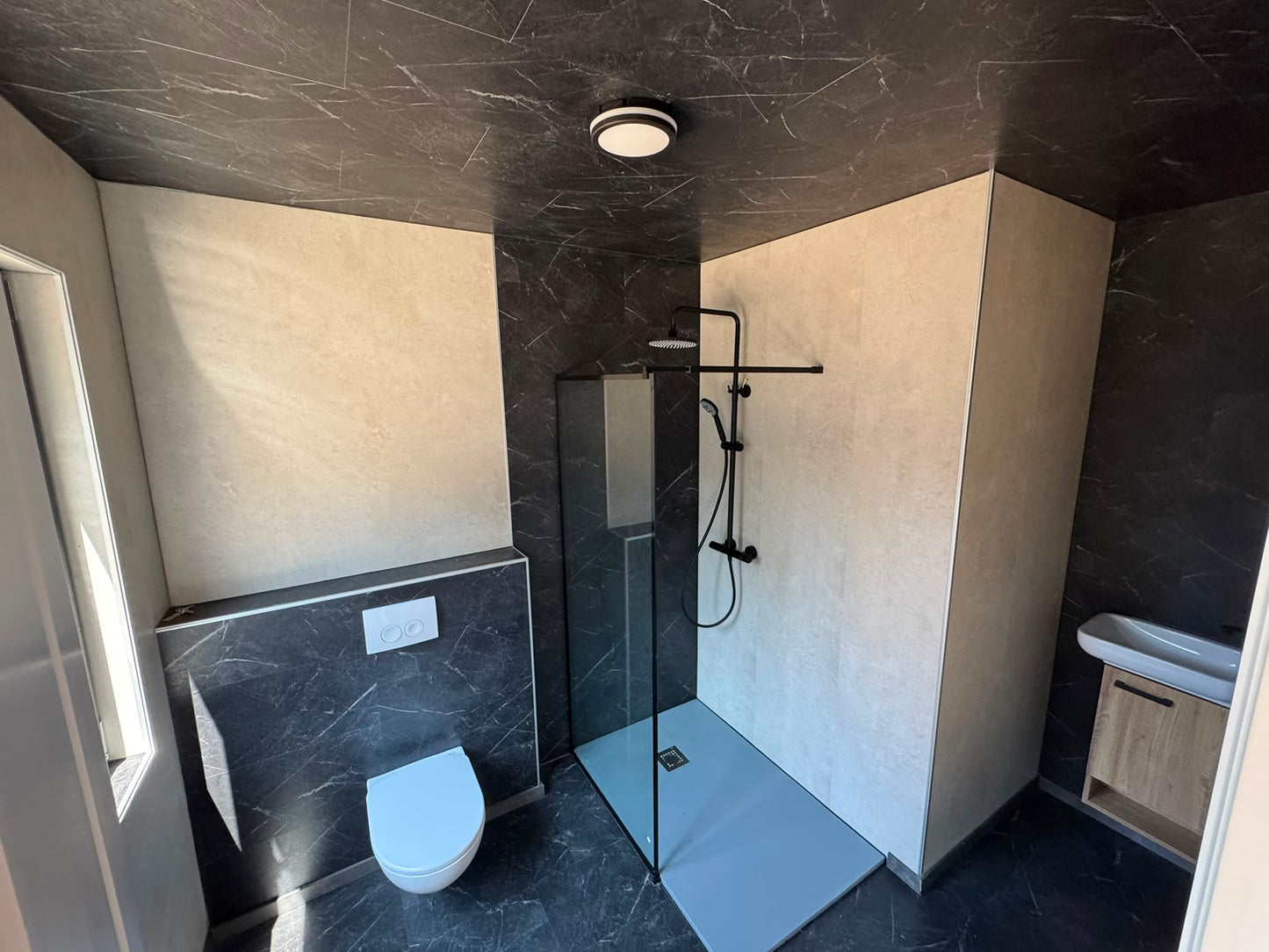 Geschakelde woonunit - 6,7x11,5m (74m²) - 3 slaapkamers