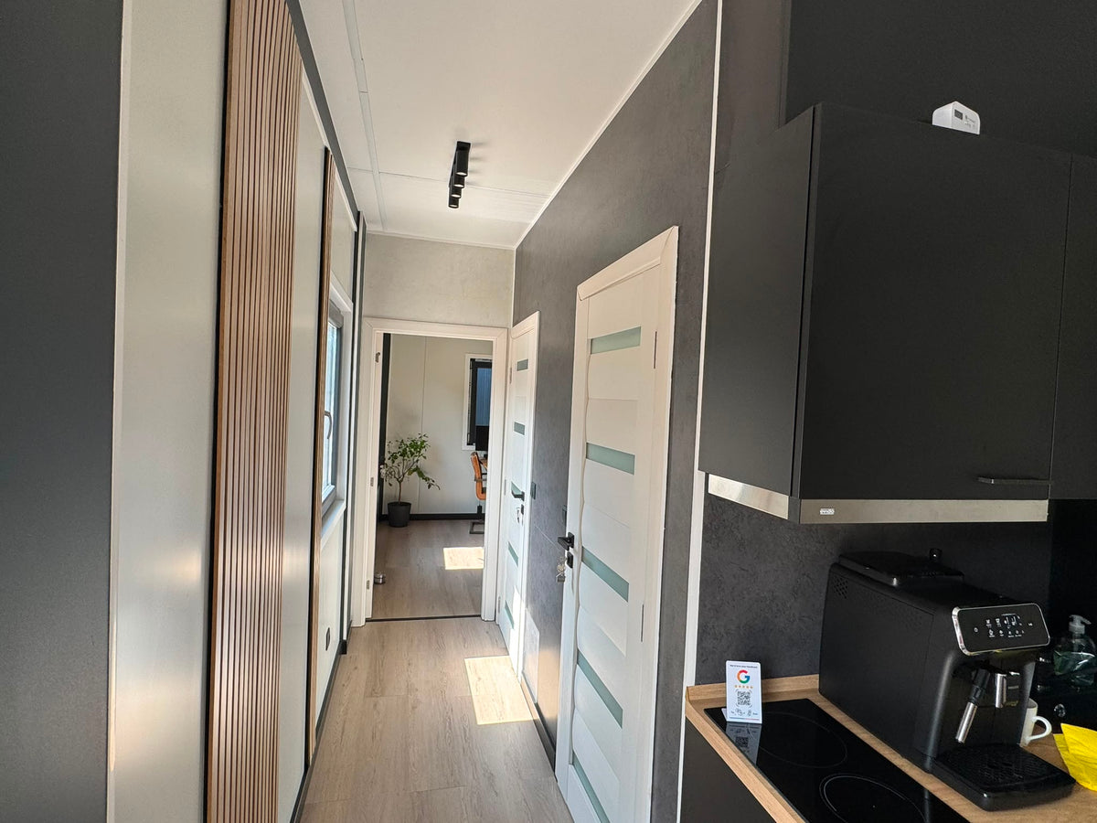 Demo woonunit 42m² (13x3,2m) - 2 slaapkamers - RO