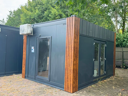 Kantoorunit 18m² (5x3,5m) - met toilet en keukenblok - RO