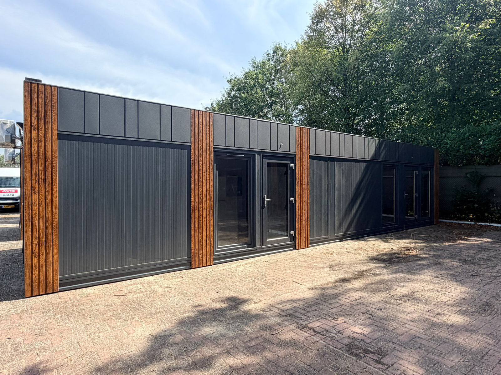 Woonunit 45,5m² (13x3,5m) - 1 slaapkamer - RO
