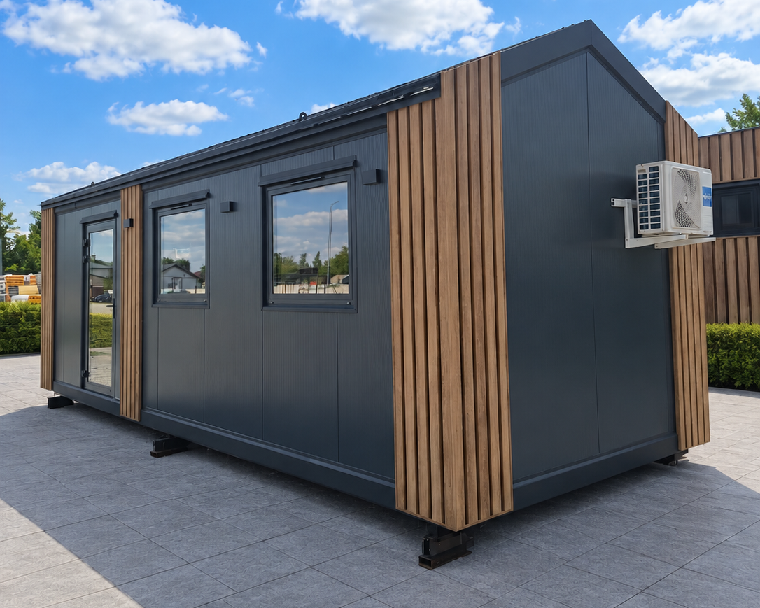 Woonunit met zadeldak - 26m² (8x3,2m) - PL