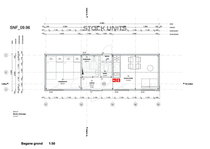 Woonunit 10X3 2M