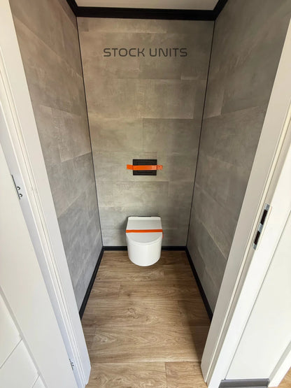 Containerwoning 13x3,2m 42m2 - 1 slaapkamer