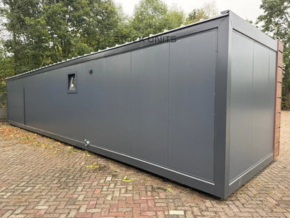 Containerwoning 13x3,2m 42m2 - 1 slaapkamer (PL) - Direct leverbaar