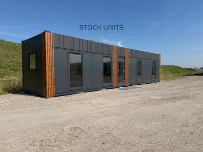 Woonunit 13x3,2m RO - 2 slaapkamers - Direct leverbaar