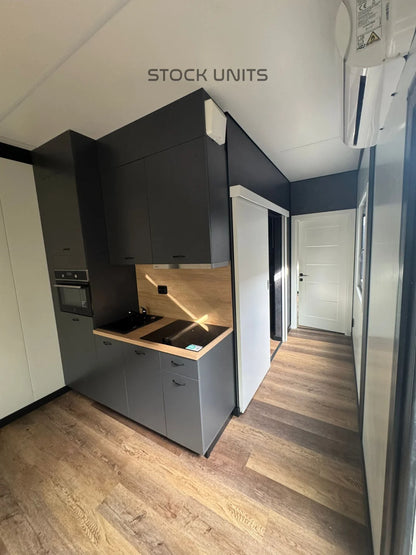 Containerwoning RO 11x3,2m - 1 slaapkamer - Direct leverbaar