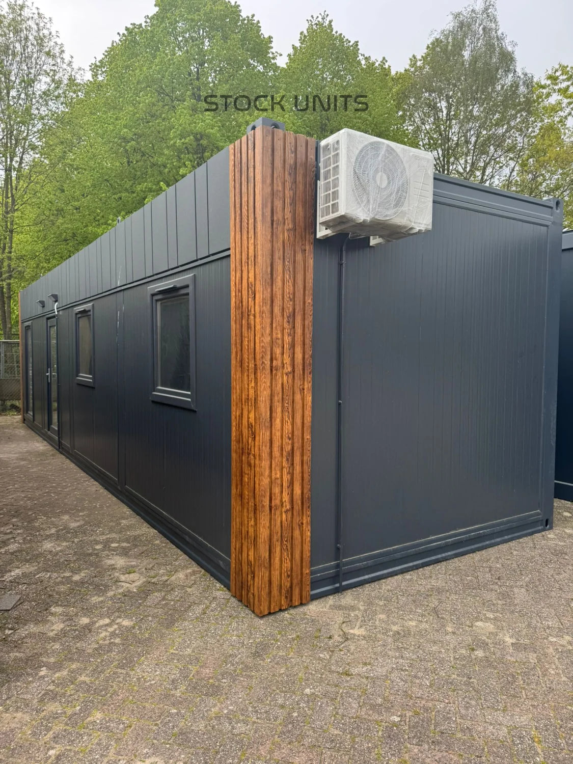 Containerwoning RO 11x3,2m - 1 slaapkamer - Direct leverbaar