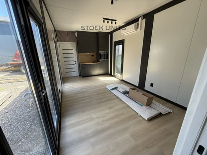 Gastenverblijf 10x3,2m RO - 1 slaapkamer - Direct leverbaar