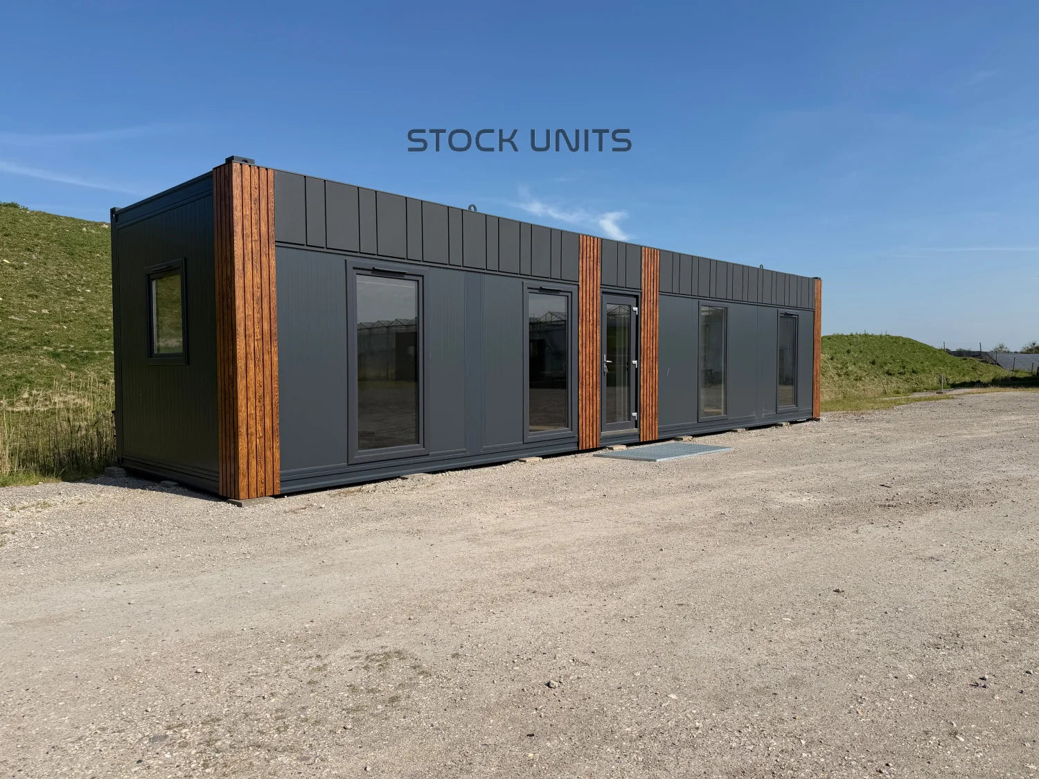 Woonunit 13x3,2m RO - 2 slaapkamers - Direct leverbaar