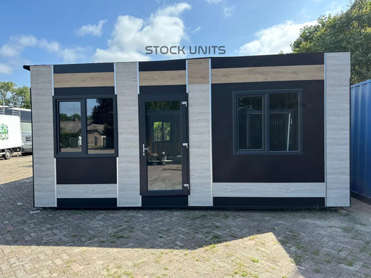 Geschakelde casco unit 6,7x11,5m (74m²) Direct leverbaar