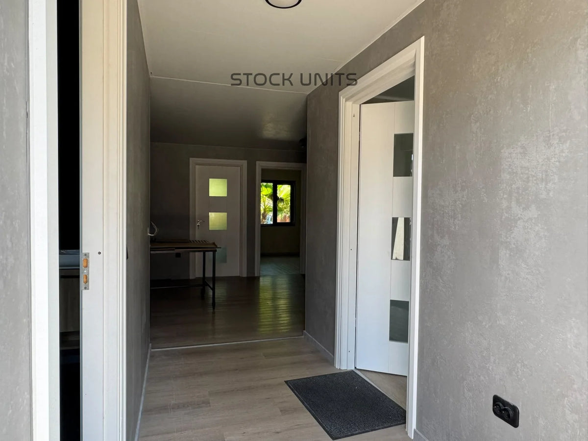 Geschakelde woonunit - 6,7x10,5m (70m²) - 3 slaapkamers
