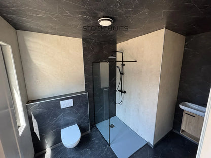 Geschakelde woonunit - 6,7x10,5m (70m²) - 3 slaapkamers