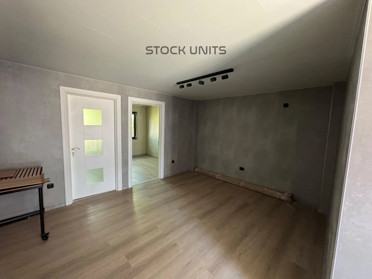 Geschakelde woonunit - 6,7x10,5m (70m²) - 3 slaapkamers