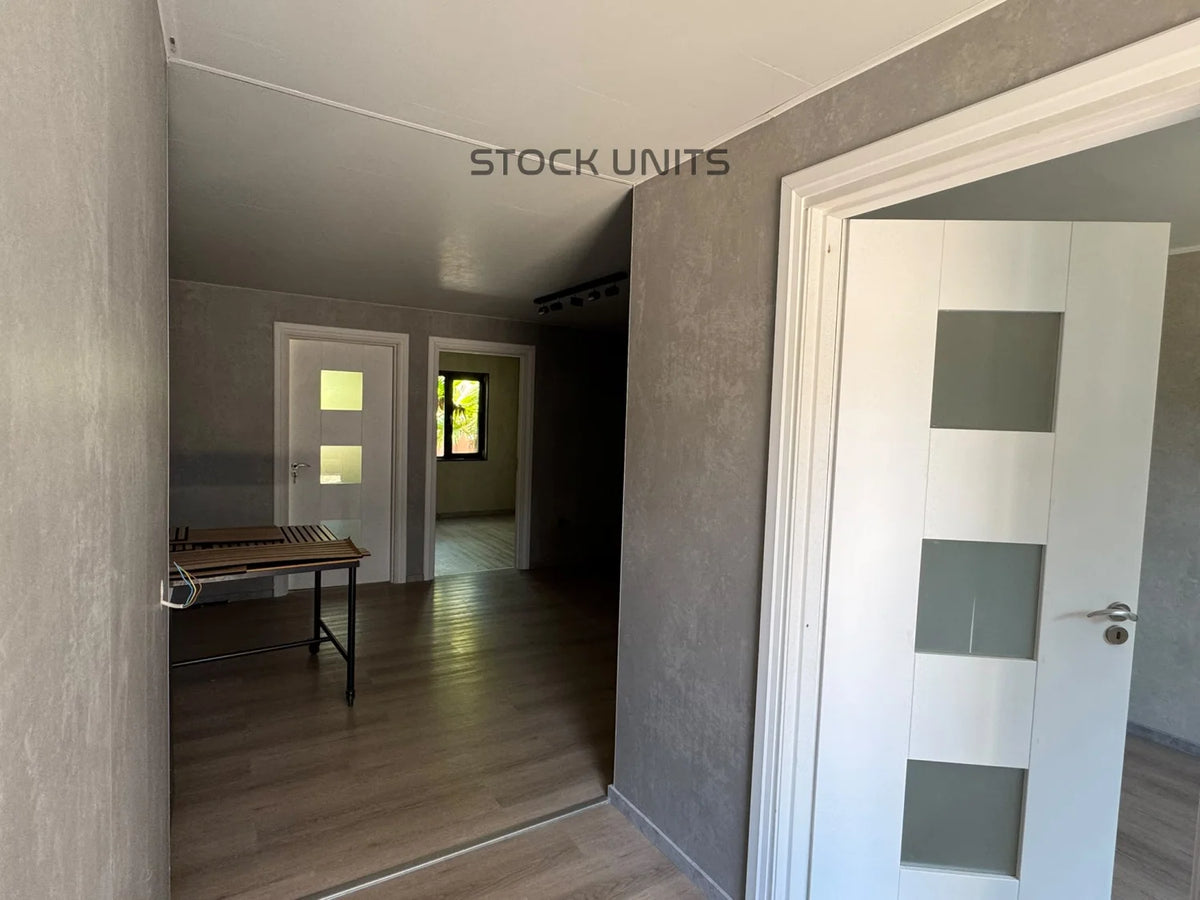 Geschakelde woonunit - 6,7x10,5m (70m²) - 3 slaapkamers