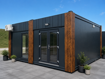 Woonunit 38m² (6x6,4m) - 1 slaapkamer - RO