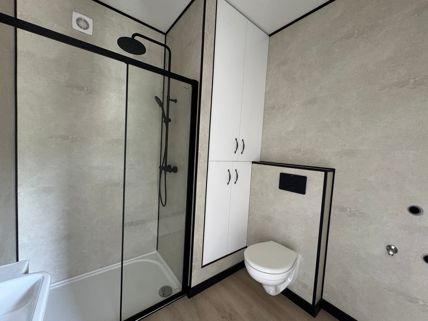 Woonunit 44m² (11,2x3,91m) - 2 slaapkamers - RO