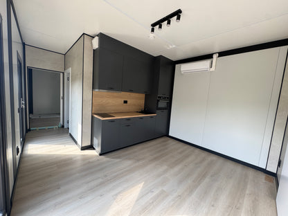 Woonunit 44m² (11,2x3,91m) - 2 slaapkamers - RO
