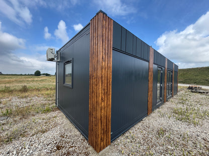 Woonunit 44m² (11,2x3,91m) - 2 slaapkamers - RO