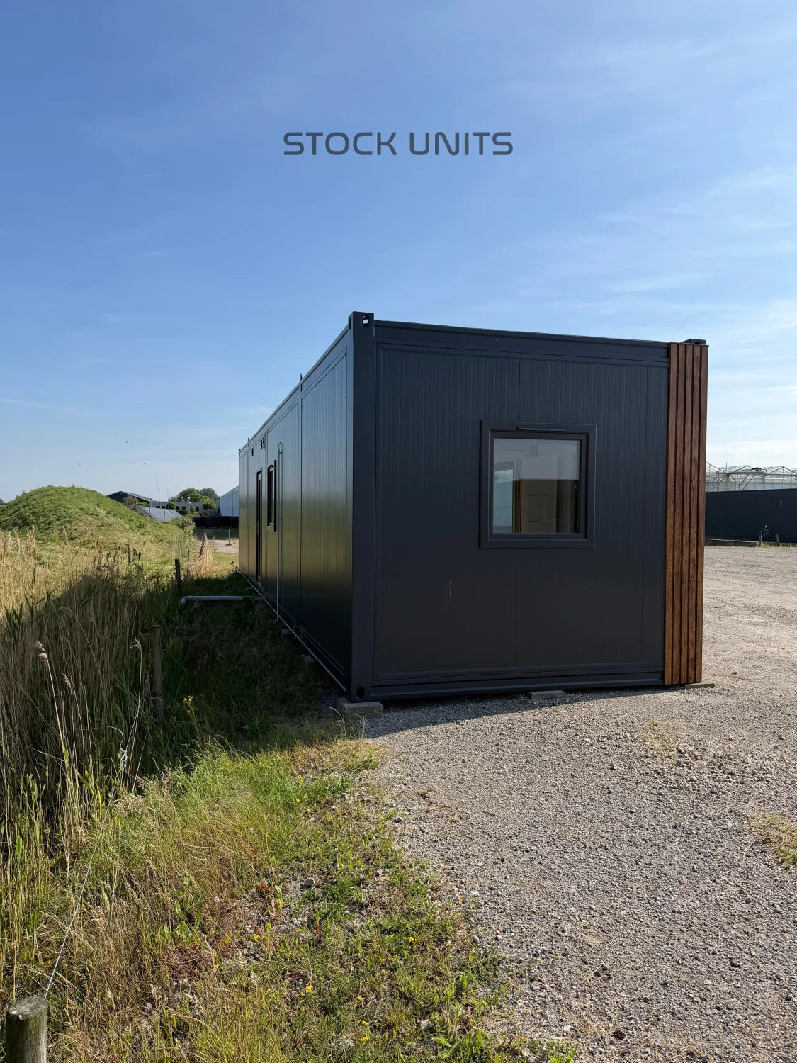 Woonunit 13x3,2m RO - 2 slaapkamers - Direct leverbaar