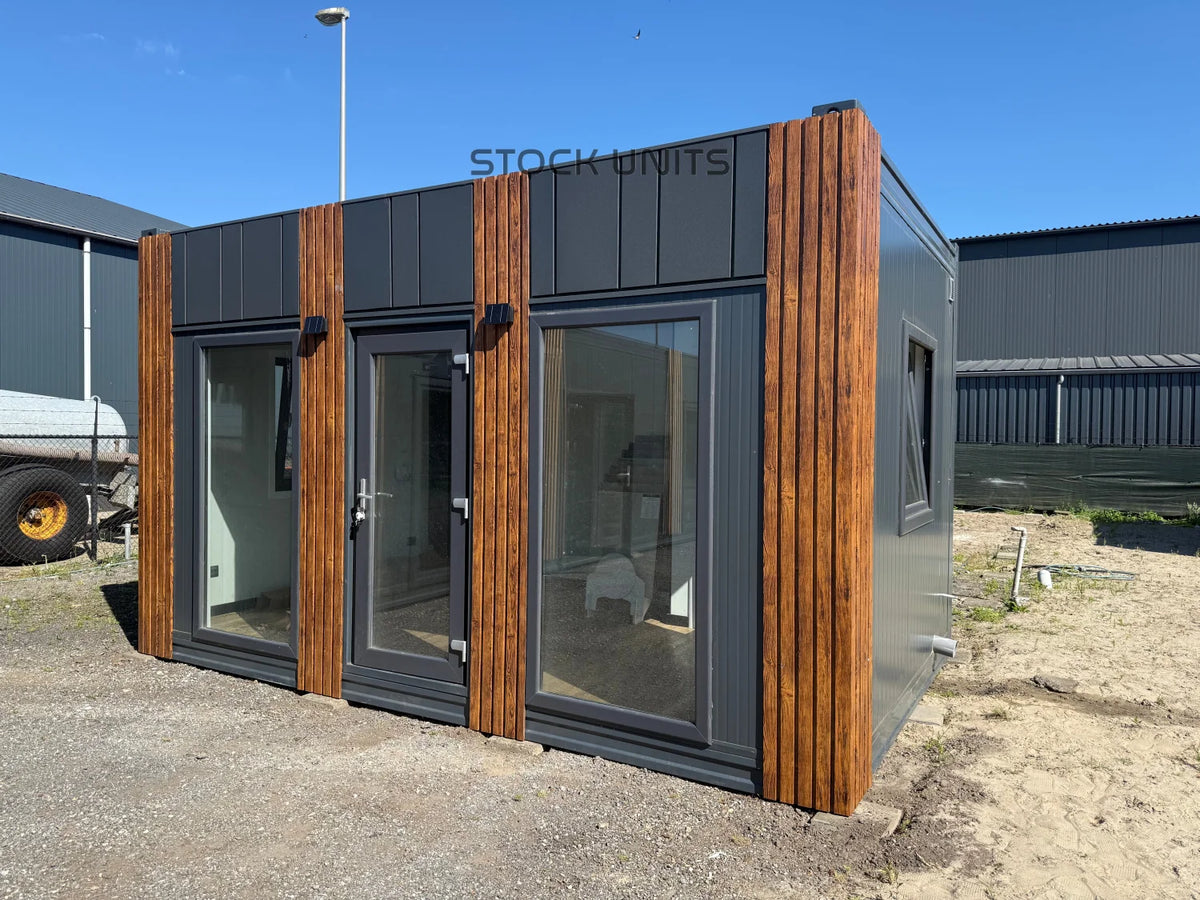 Kantoorunit 5x3,2m RO - Met Toilet en Keukenblokje