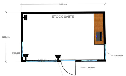 Kantoorunit Met Keuken 17M2 5 4X3 2M