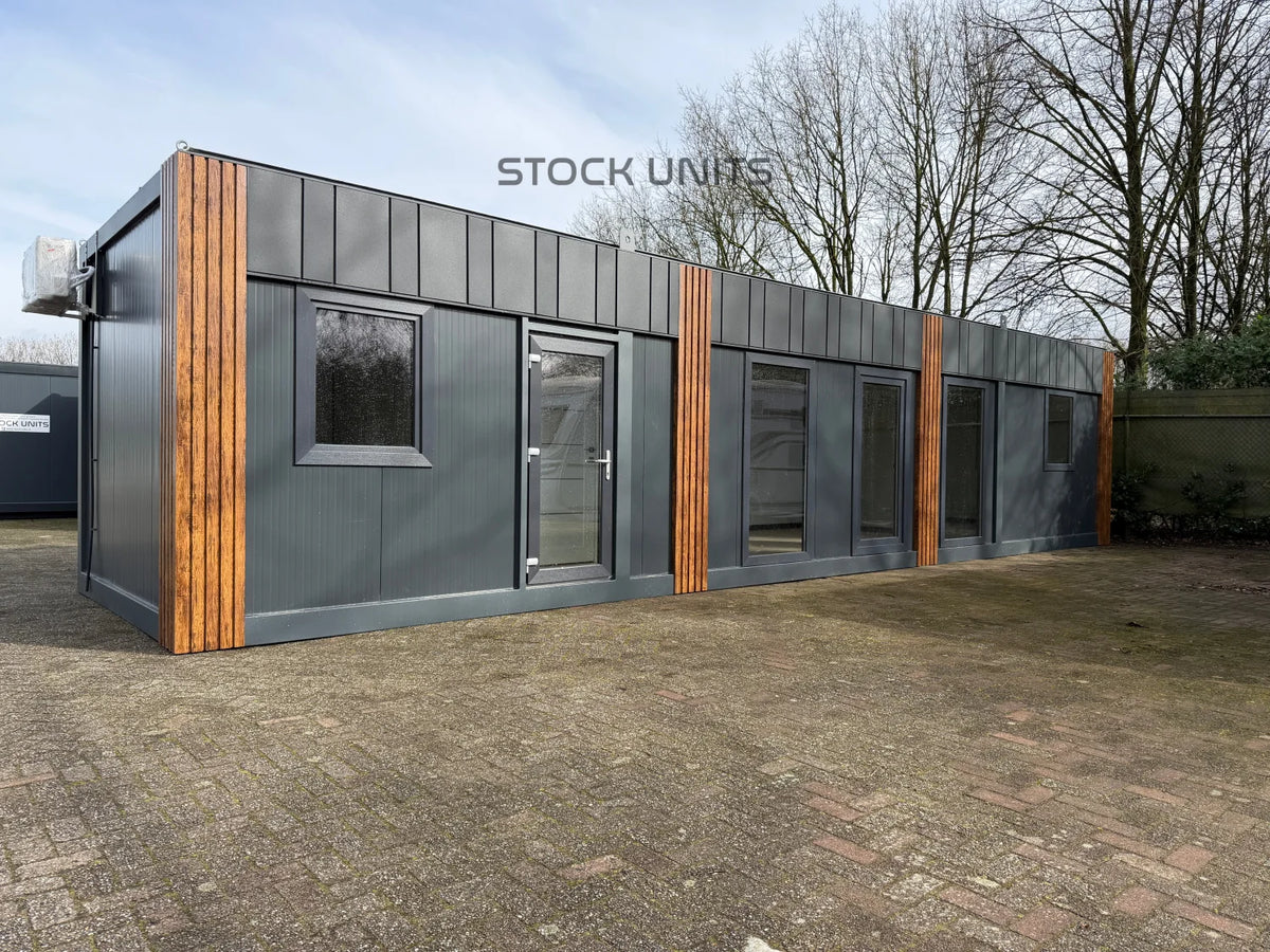 Mantelzorgunit 42m² (13x3,2m) - 2 slaapkamers - RO+